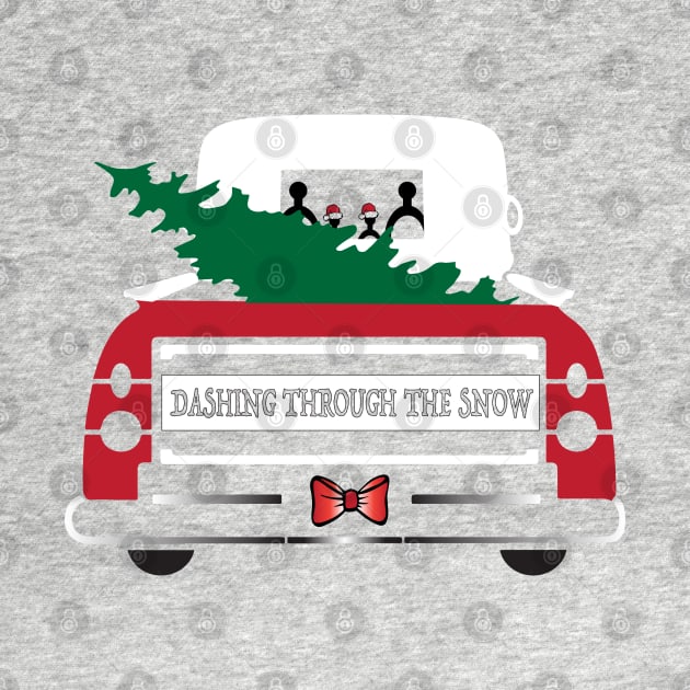 DASHING THROUGH THE SNOW CHRISTMAS TRUCK by Sunshineisinmysoul